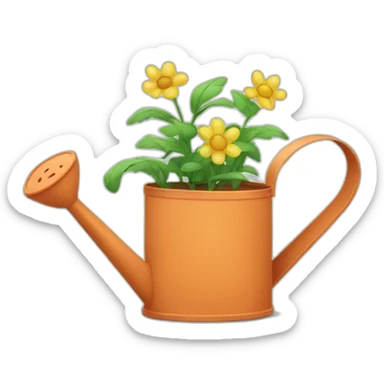watering can sticker