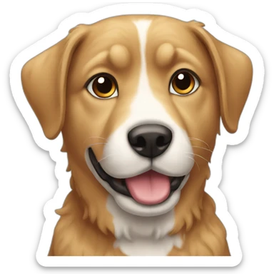 Pets in winter sticker