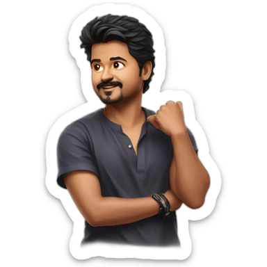 Thalapathy Vijay  sticker