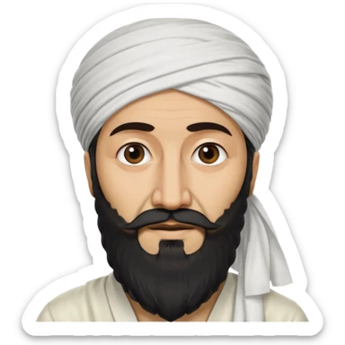 Osama bin Laden ￼ sticker
