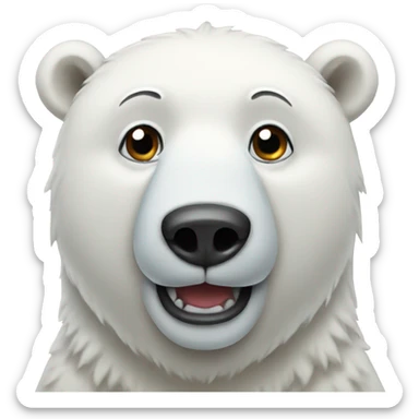 Polar bear  sticker