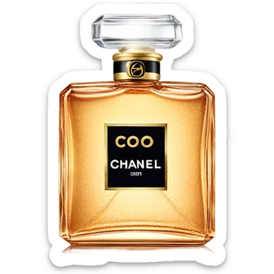Coco Chanel perfume  sticker