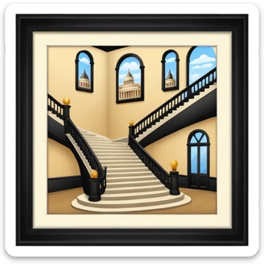 Drama in the museum sticker