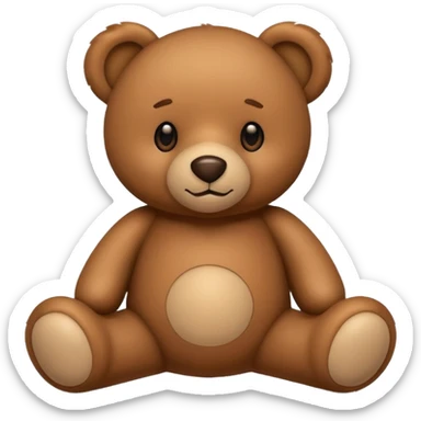PRAY TEDDY BEAR sticker