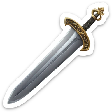 gothique sword sticker