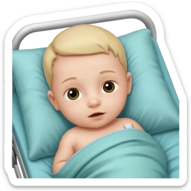 create me Paediatric Surgery emoji for 👶 Baby or 👧 Girl/👦 Boy: Emojis to signify children or pediatric patients giving birth sticker