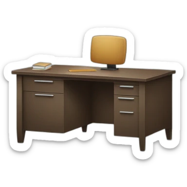 Office desk sticker