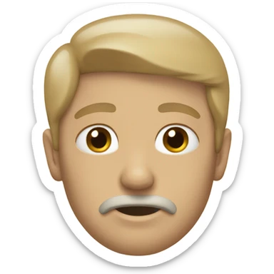 Beige schleife sticker