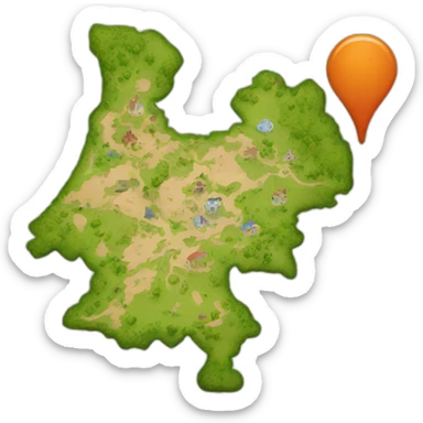 Nederland map sticker