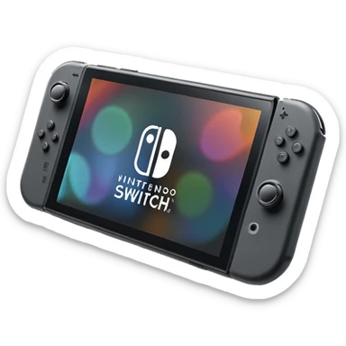 Nintendo Switch 2 gaming console sticker