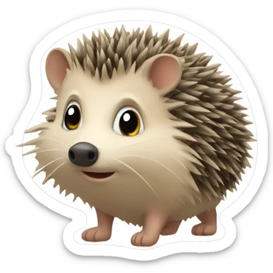 hedgehog sticker