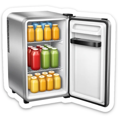 Mini fridge sticker