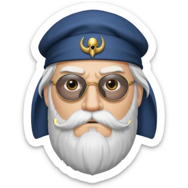 odin with an eye patch sticker