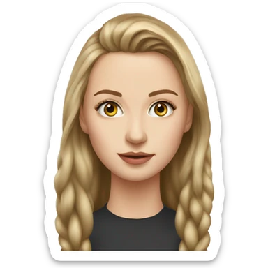 vlada roslyakova, slavic model sticker