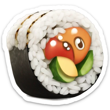 sushi maki sticker