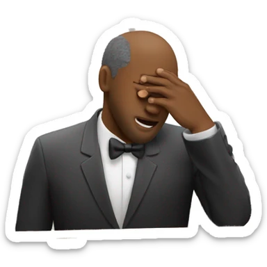 pianist crying at church sticker