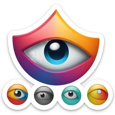 Logo Deception  sticker