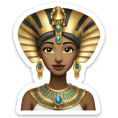 egypt cleopatra sticker