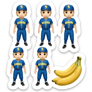 Savannah bananas sticker