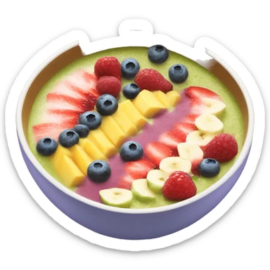 Smoothie bowl sticker