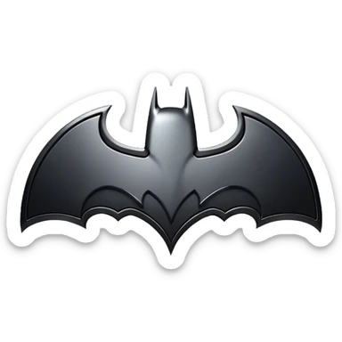 Batman symbol sticker