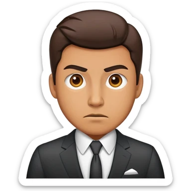 A character that lives in my head named get shit done guy sticker