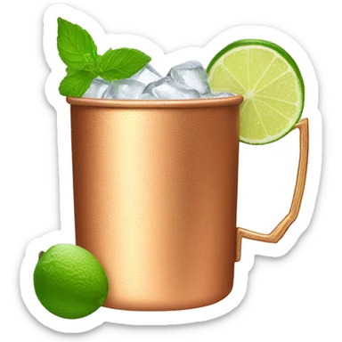 Moscow mule sticker