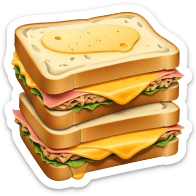 tuna melt sandwich  sticker