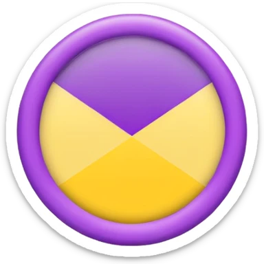 Pride intersex flag sticker