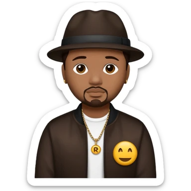 The-Dream, R&B Singer (b.1977) with dark brown hair sticker