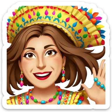 Fiesta Reveler sticker