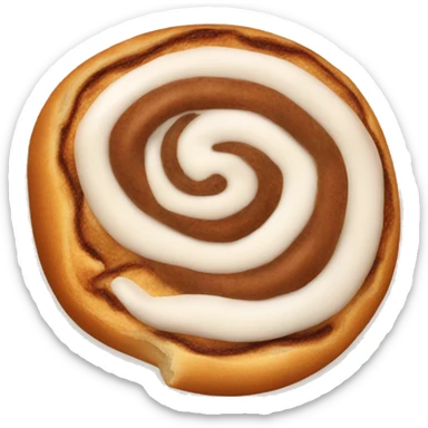 Cinnamon roll sticker