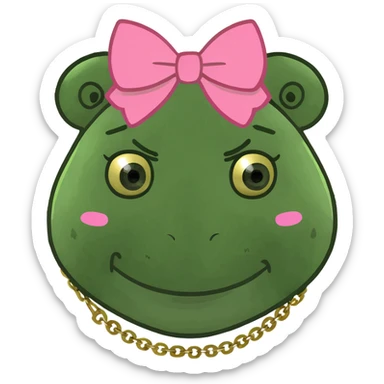 Ghetto hello kitty sticker