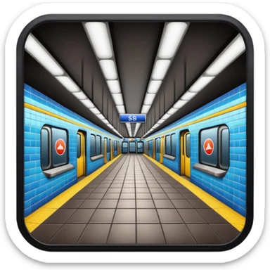 subway station sticker