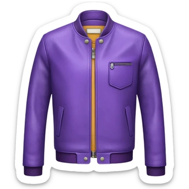 jacket: púrpura sticker