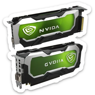 NVIDIA GRAPHICS CARD sticker