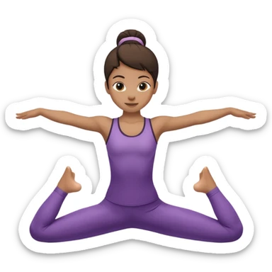 Doing splits sticker