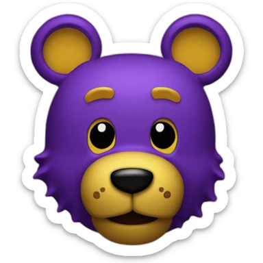 Fnia fredbear sticker