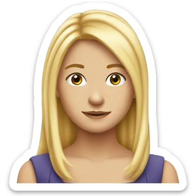 victoire weasley blonde sticker