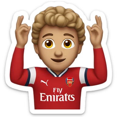 arsenal-fan sticker
