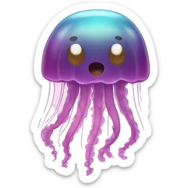 Jellyfish sticker