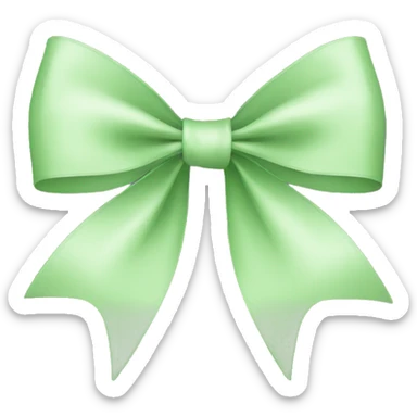 ribbon bow sticker