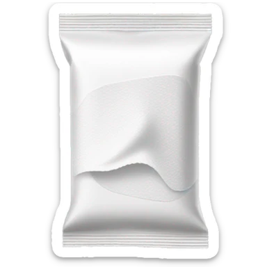wet wipes sticker