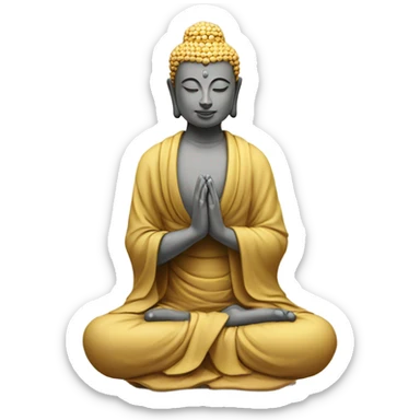 Buddha Vista sticker