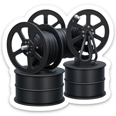 concert Cable reels sticker