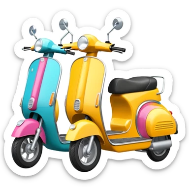 Scooters sticker