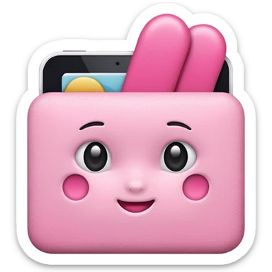 make a archive with girly pink tones. sticker