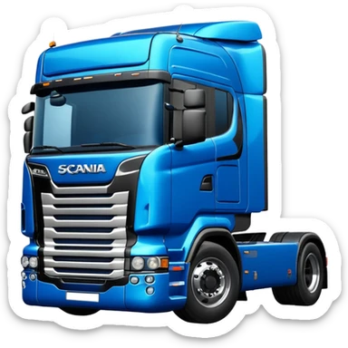 Scanıa modifiyeli truck sticker