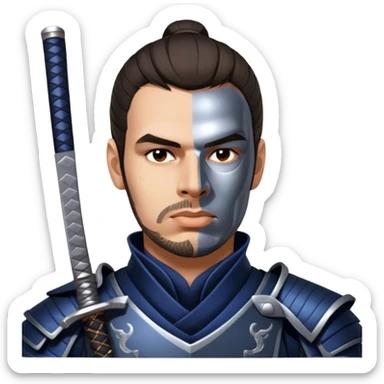 Warrior Samurai sticker