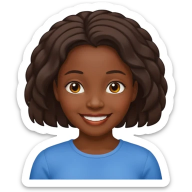 Girl congolise sticker